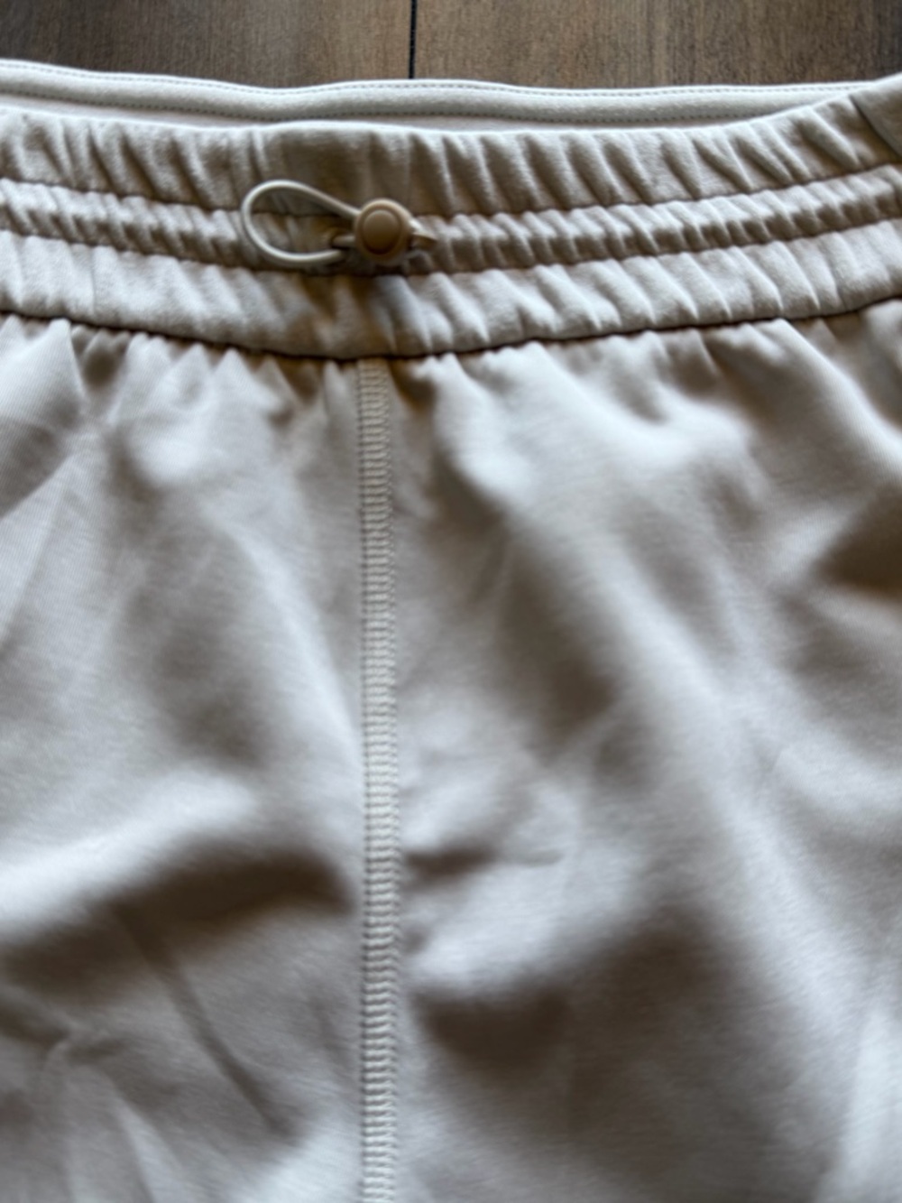 lululemon athletica Cream Athletic Drawstring Shorts - Picture 2 of 7